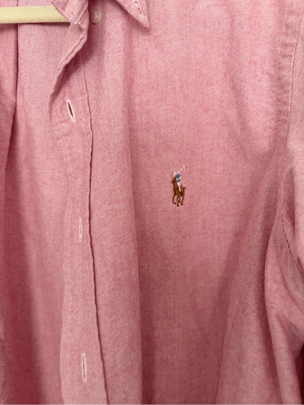 Ralph Lauren Men’s Light Pink Button-Down Dress Shirt - Picture 2 of 4